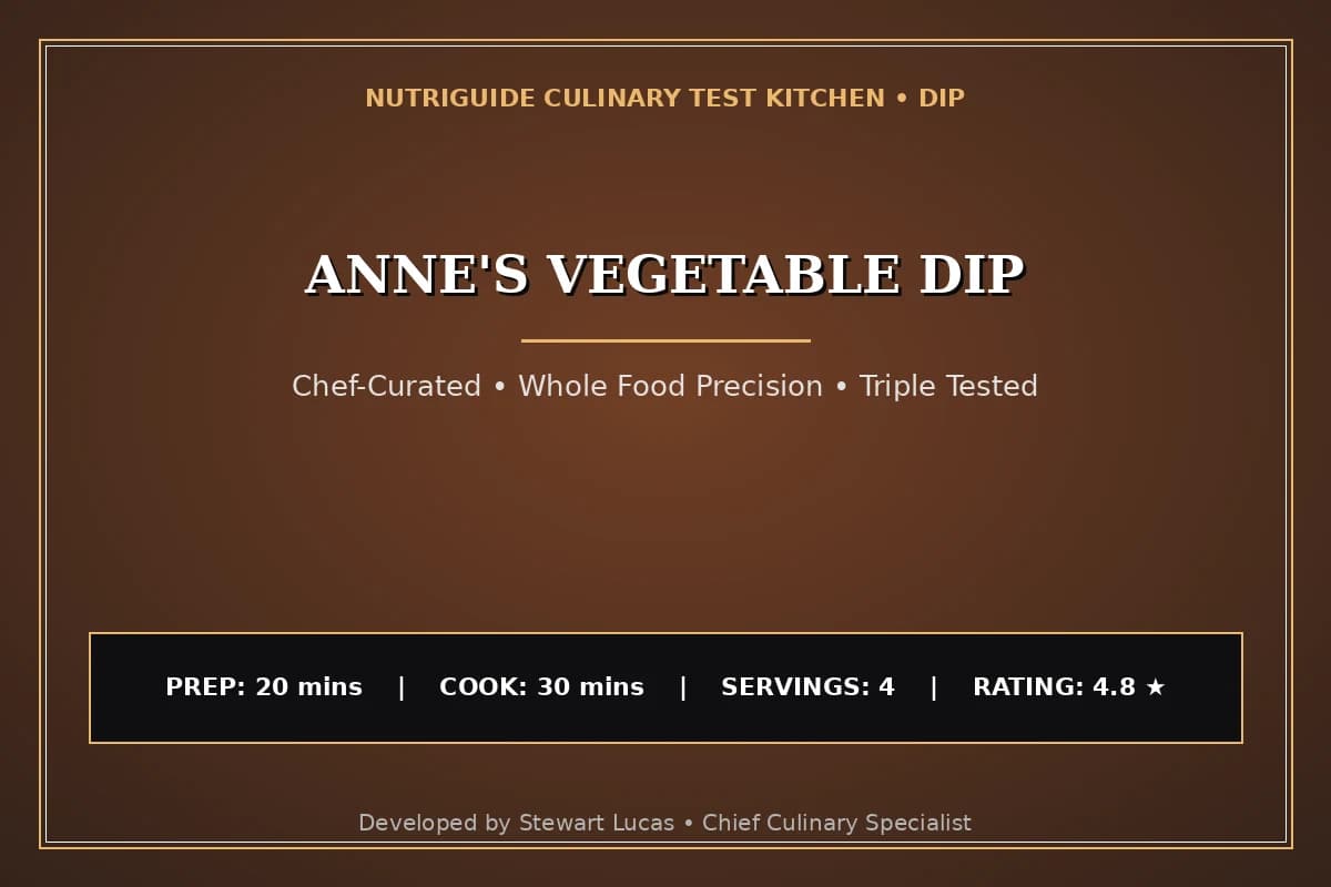 Anne'S Vegetable Dip