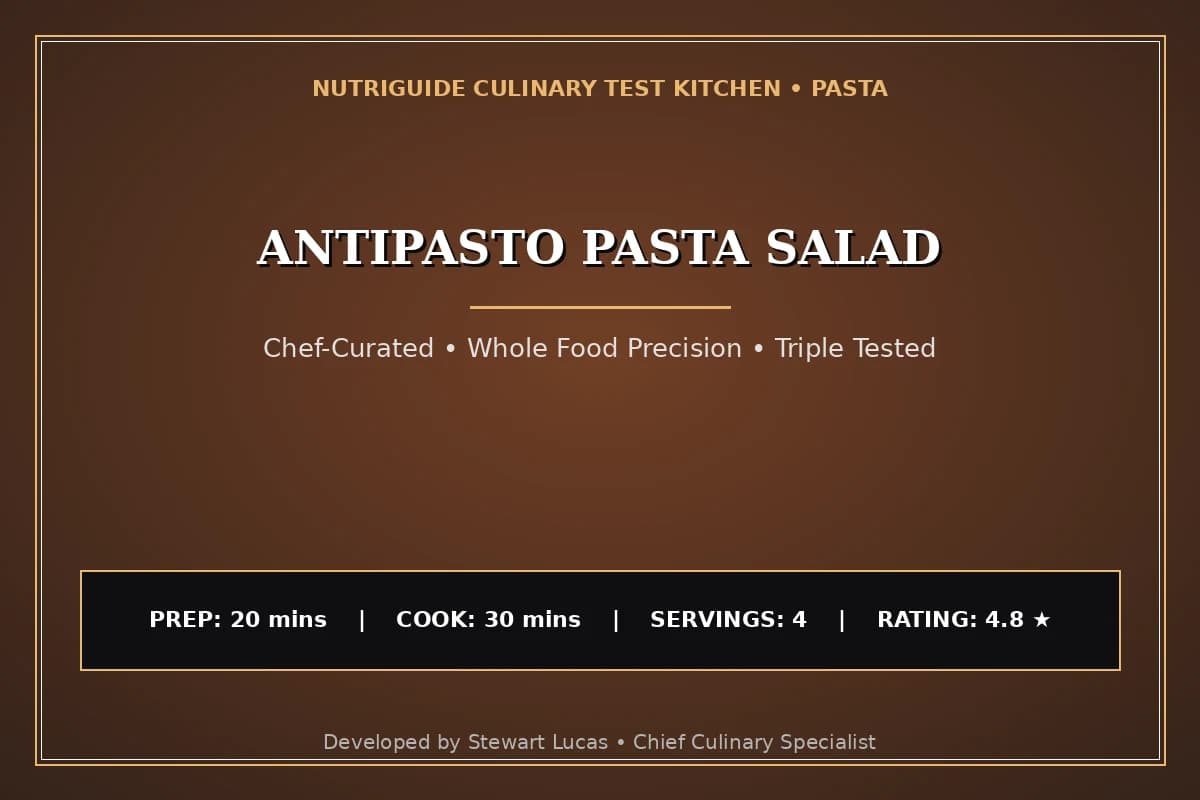 Antipasto Pasta Salad