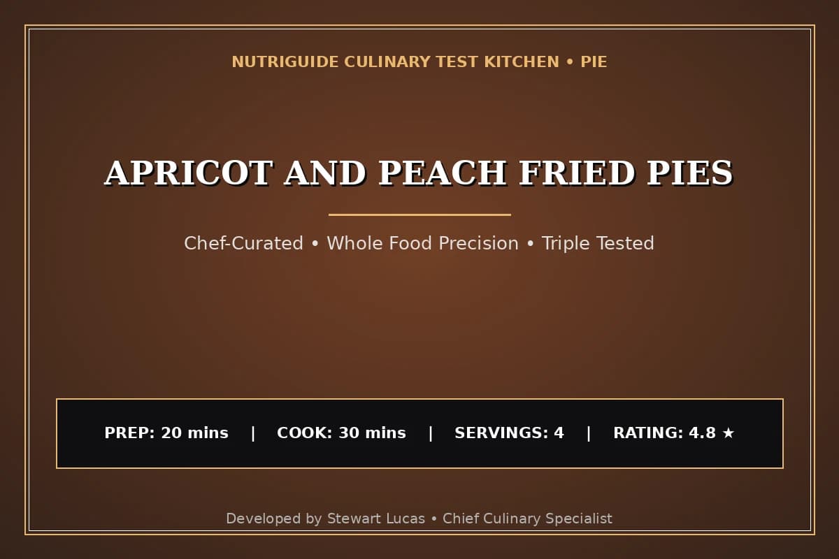Apricot And Peach Fried Pies