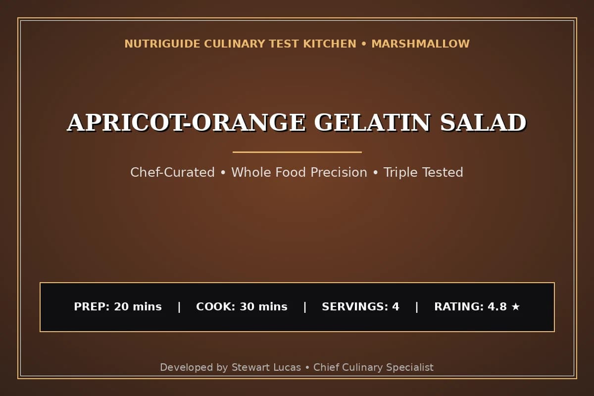 Apricot-Orange Gelatin Salad