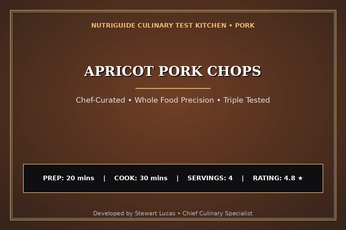 Apricot Pork Chops