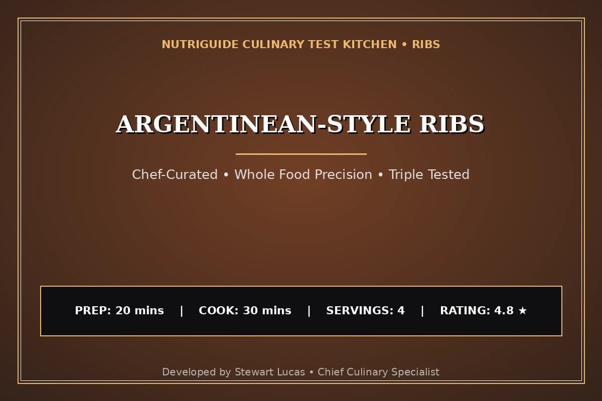 Argentinean-Style Ribs