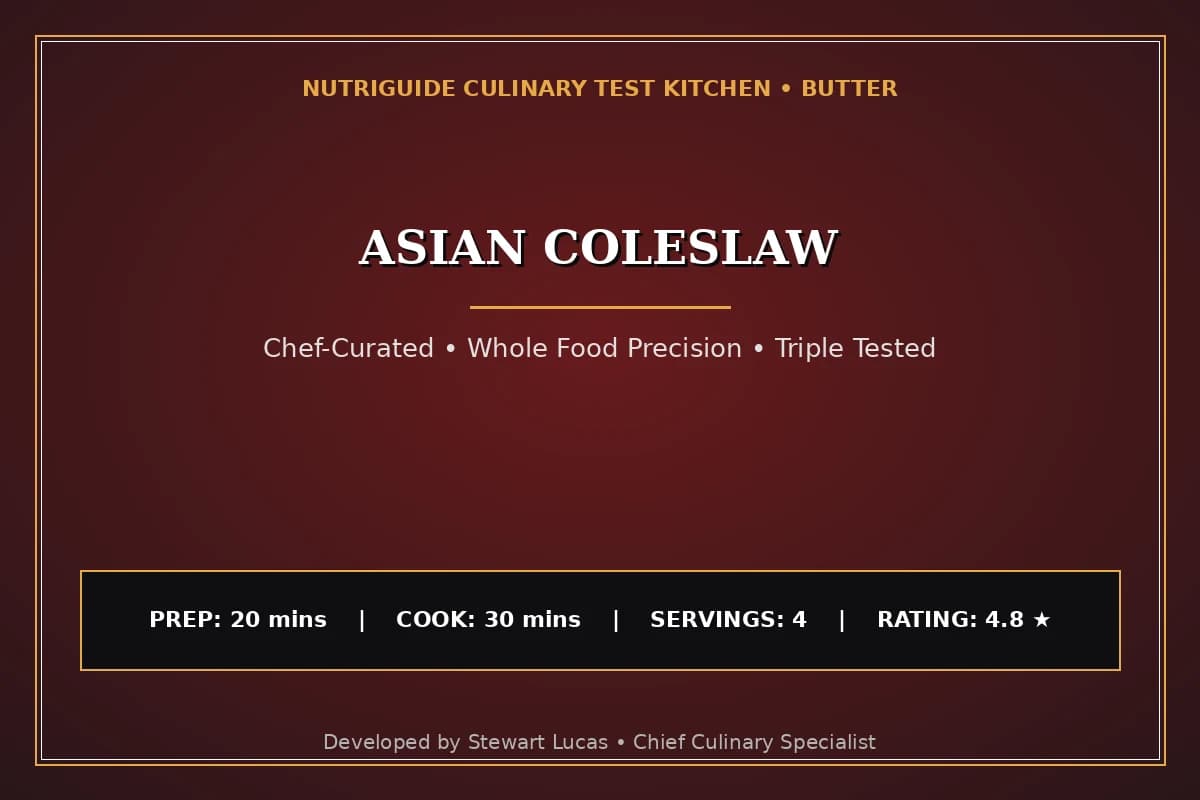 Asian Coleslaw