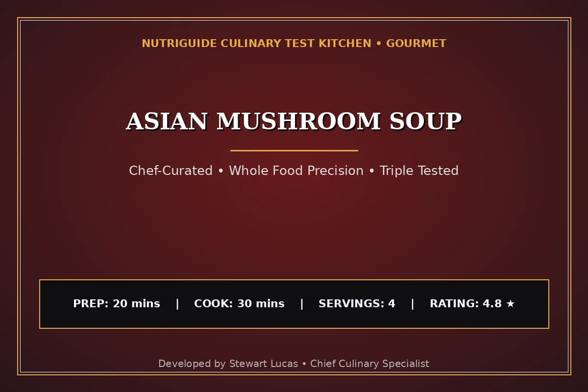 Asian Mushroom Soup