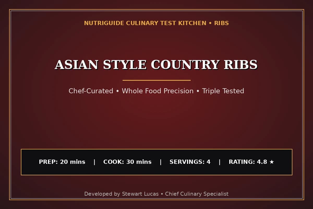 Asian Style Country Ribs