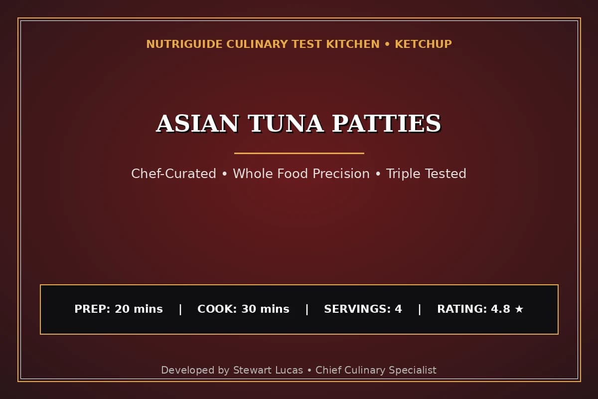 Asian Tuna Patties