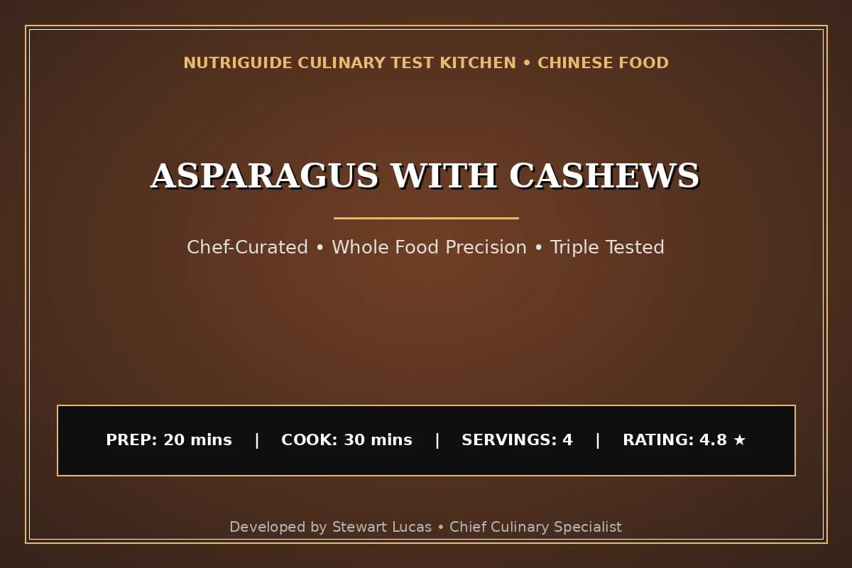 Asparagus With Cashews