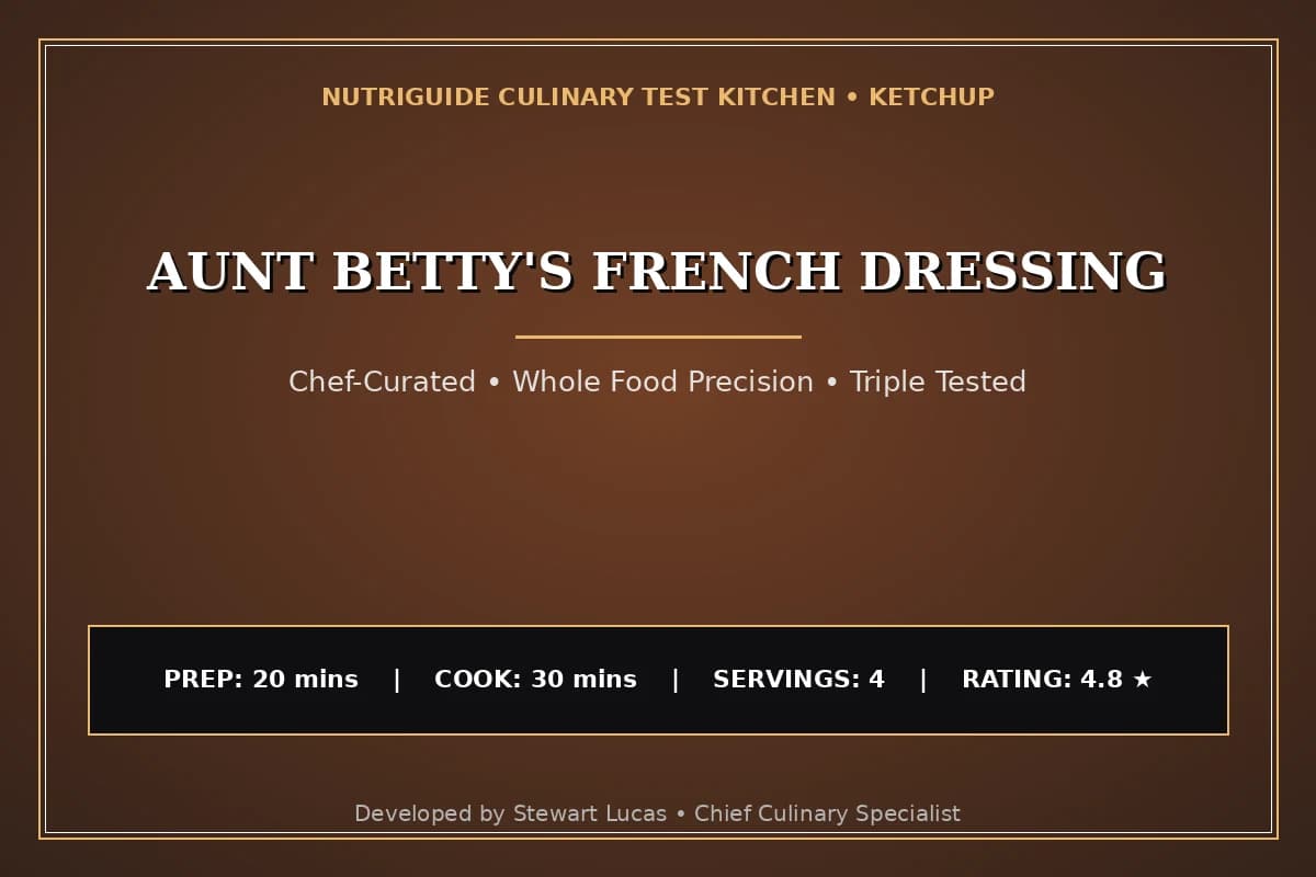 Aunt Betty'S French Dressing