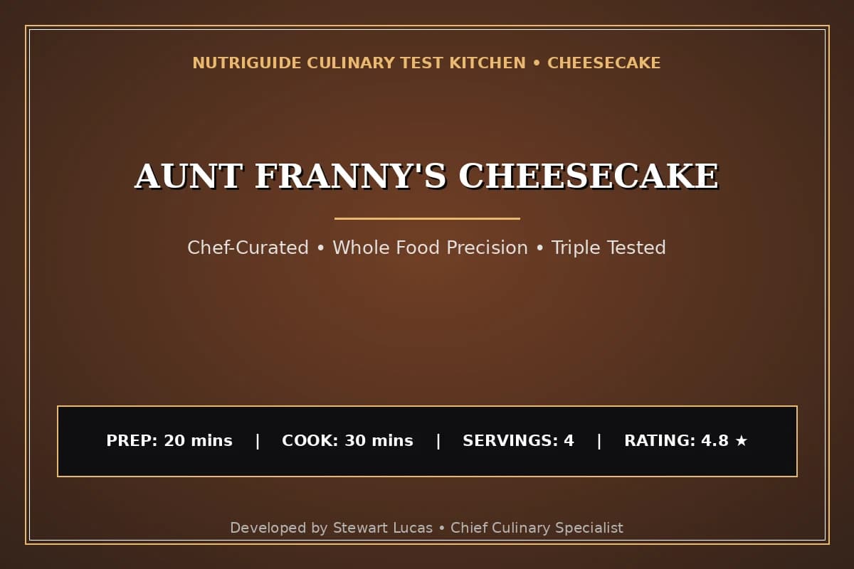 Aunt Franny'S Cheesecake