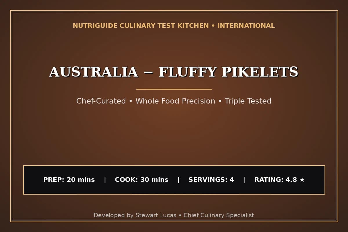 Australia − Fluffy Pikelets