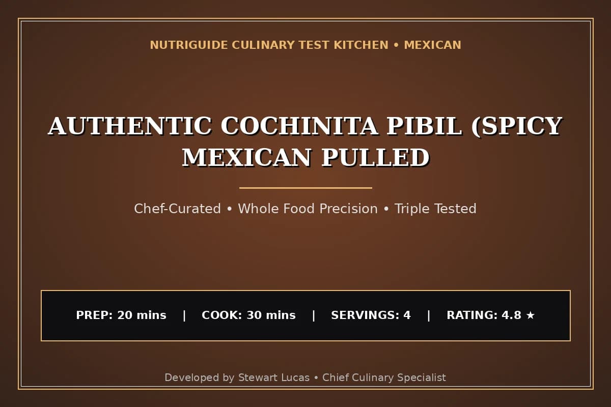 Authentic Cochinita Pibil (Spicy Mexican Pulled