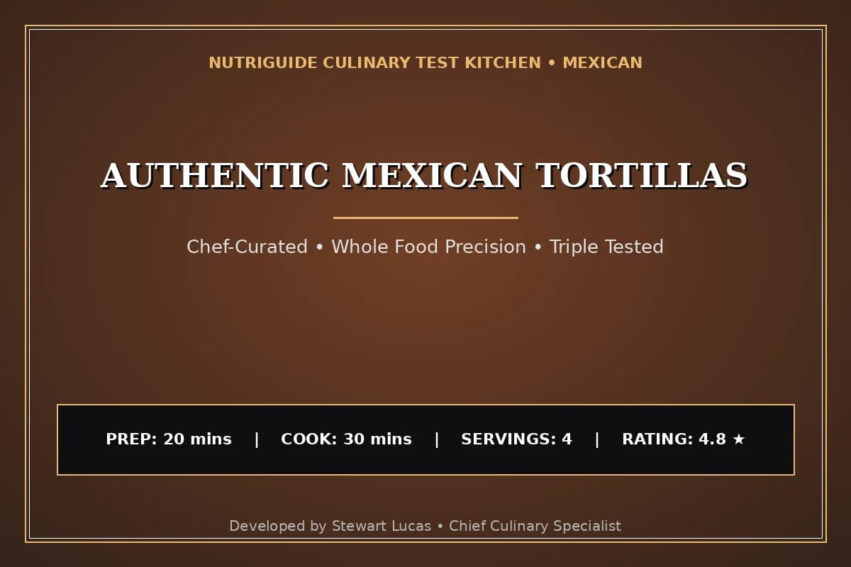 Authentic Mexican Tortillas