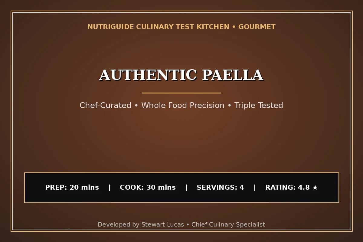 Authentic Paella