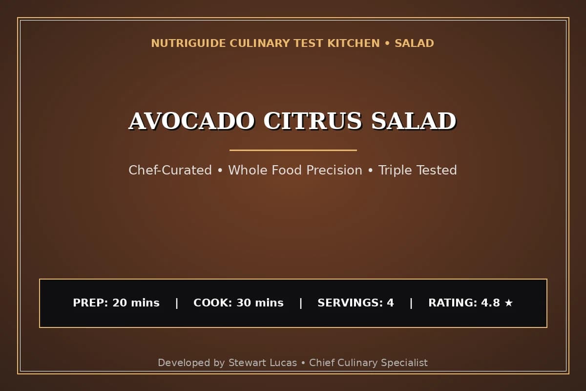 Avocado Citrus Salad