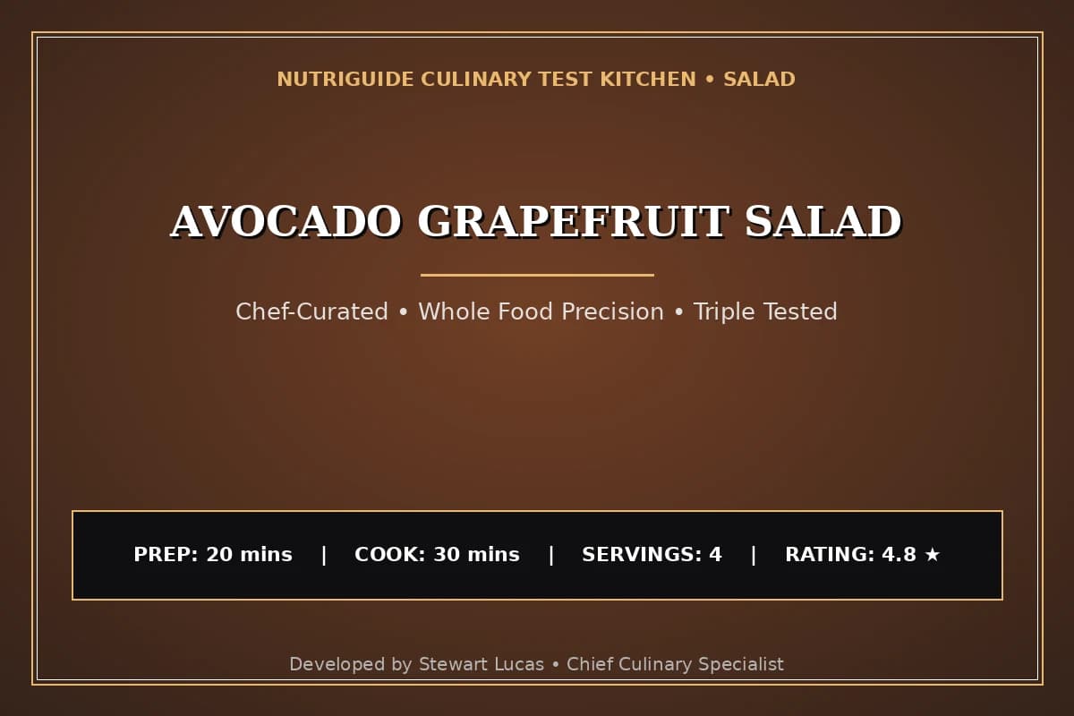 Avocado Grapefruit Salad