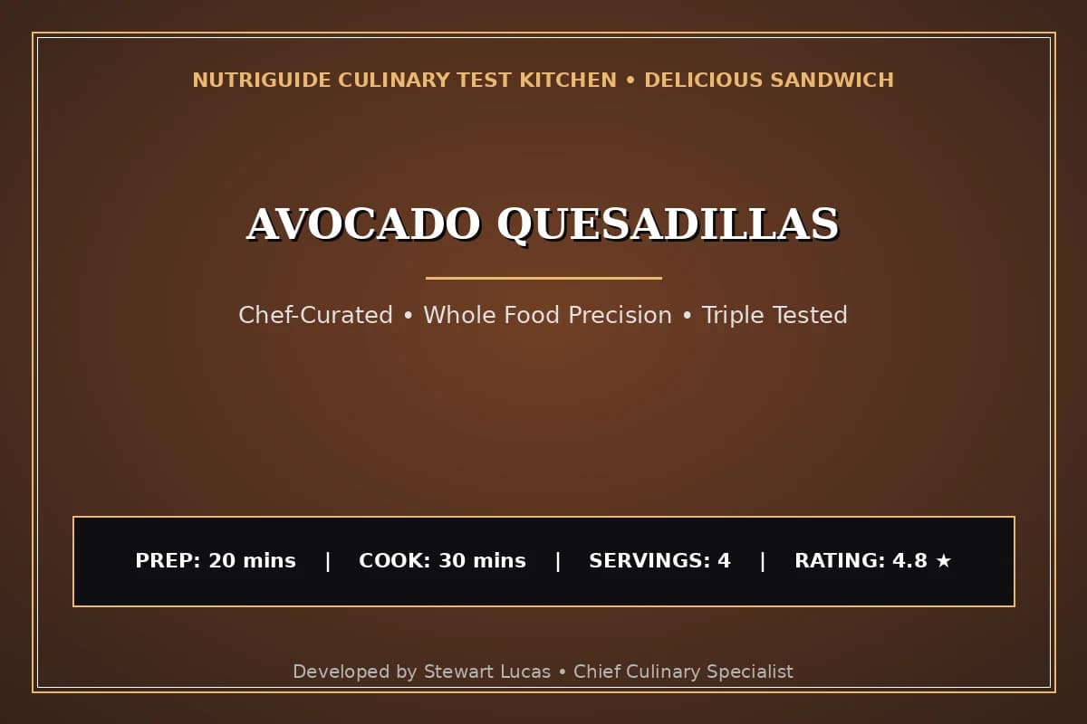 Avocado Quesadillas