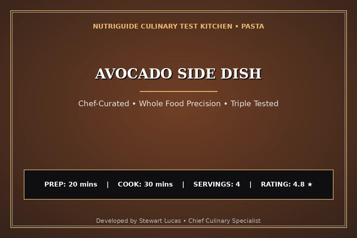 Avocado Side Dish