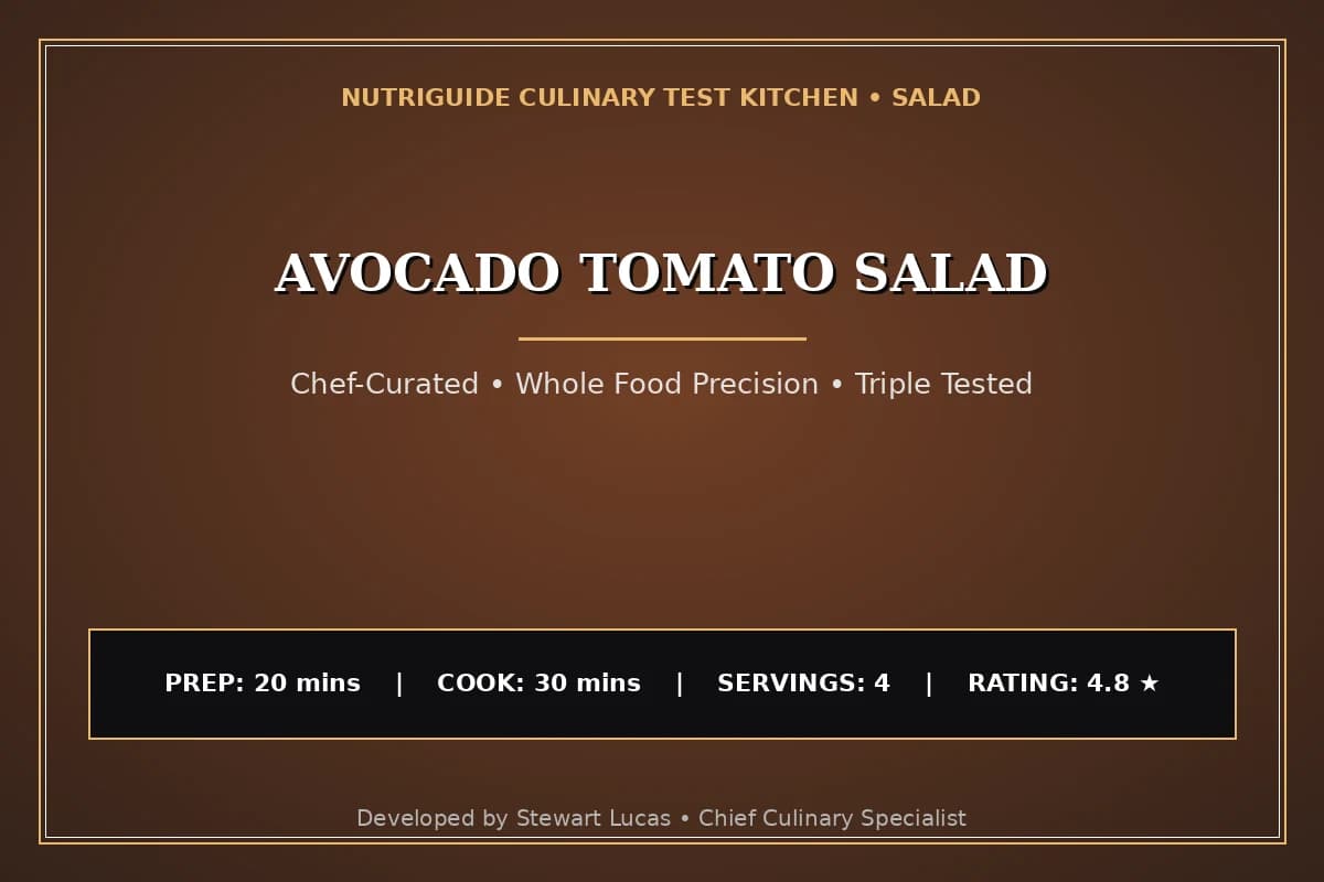 Avocado Tomato Salad