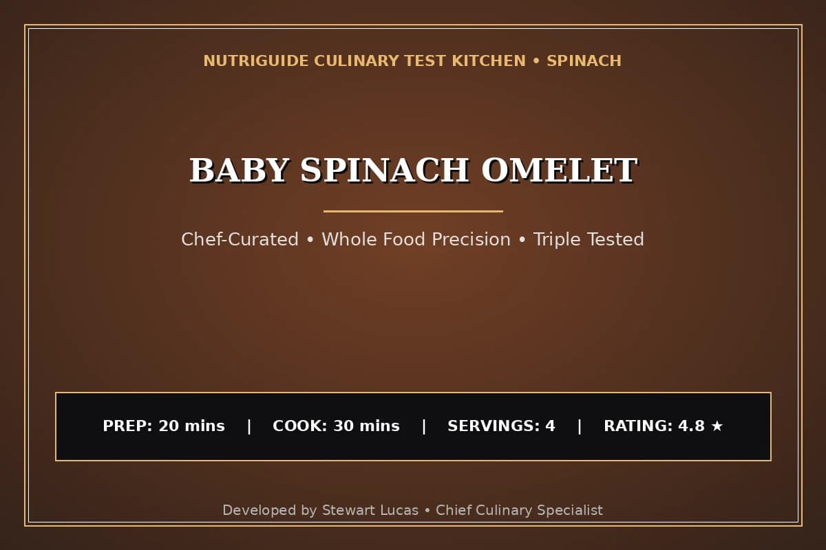 Baby Spinach Omelet