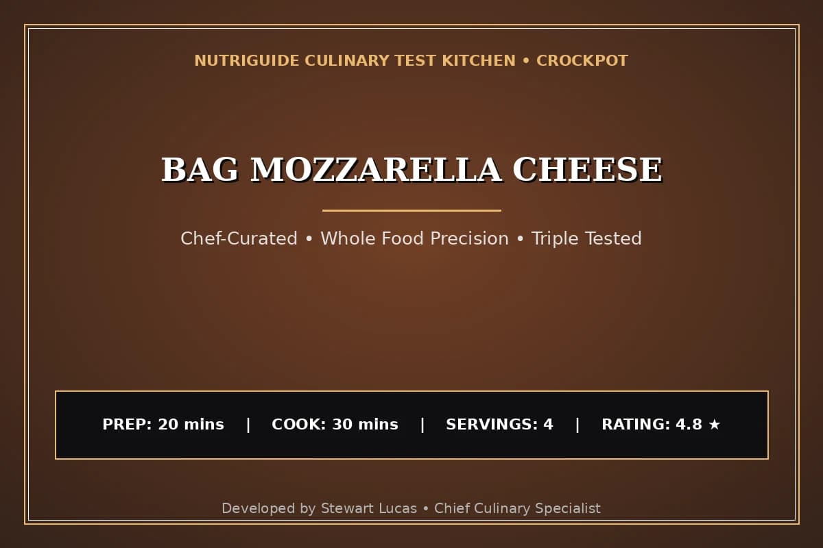 Bag Mozzarella Cheese