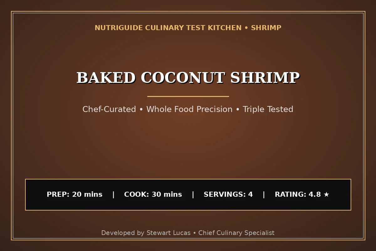 Baked Coconut Shrimp