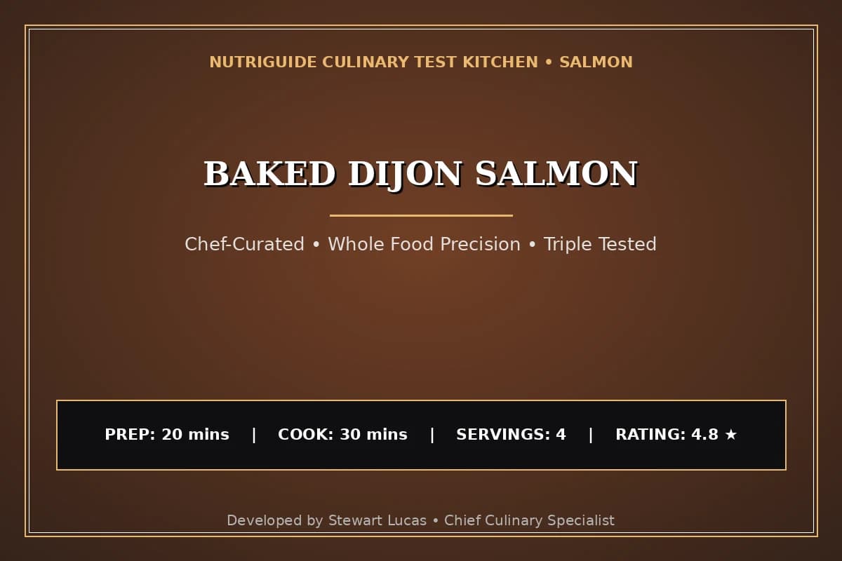 Baked Dijon Salmon