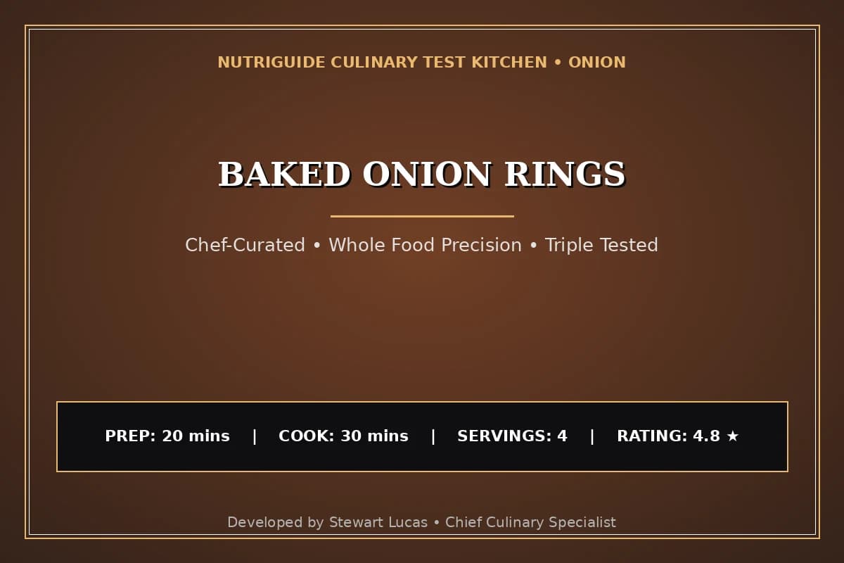 Baked Onion Rings