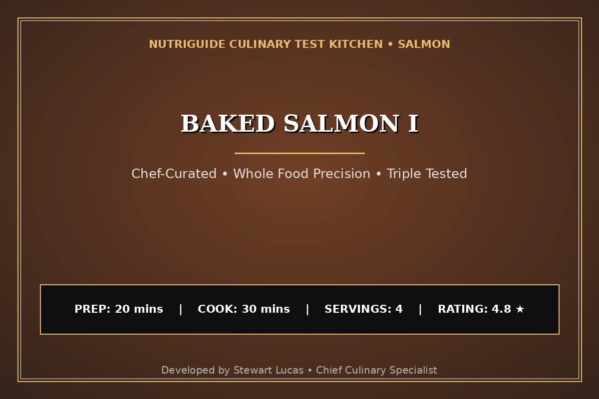 Baked Salmon I