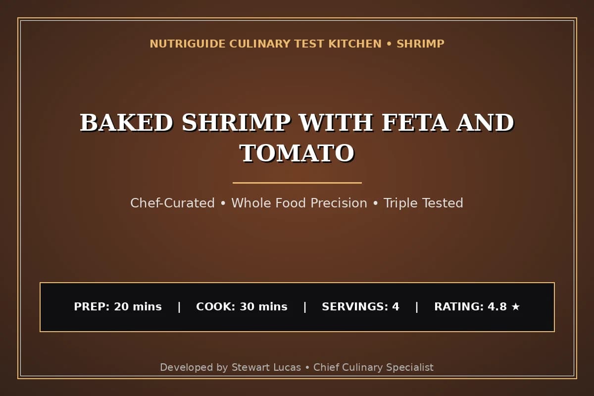 Baked Shrimp With Feta And Tomato