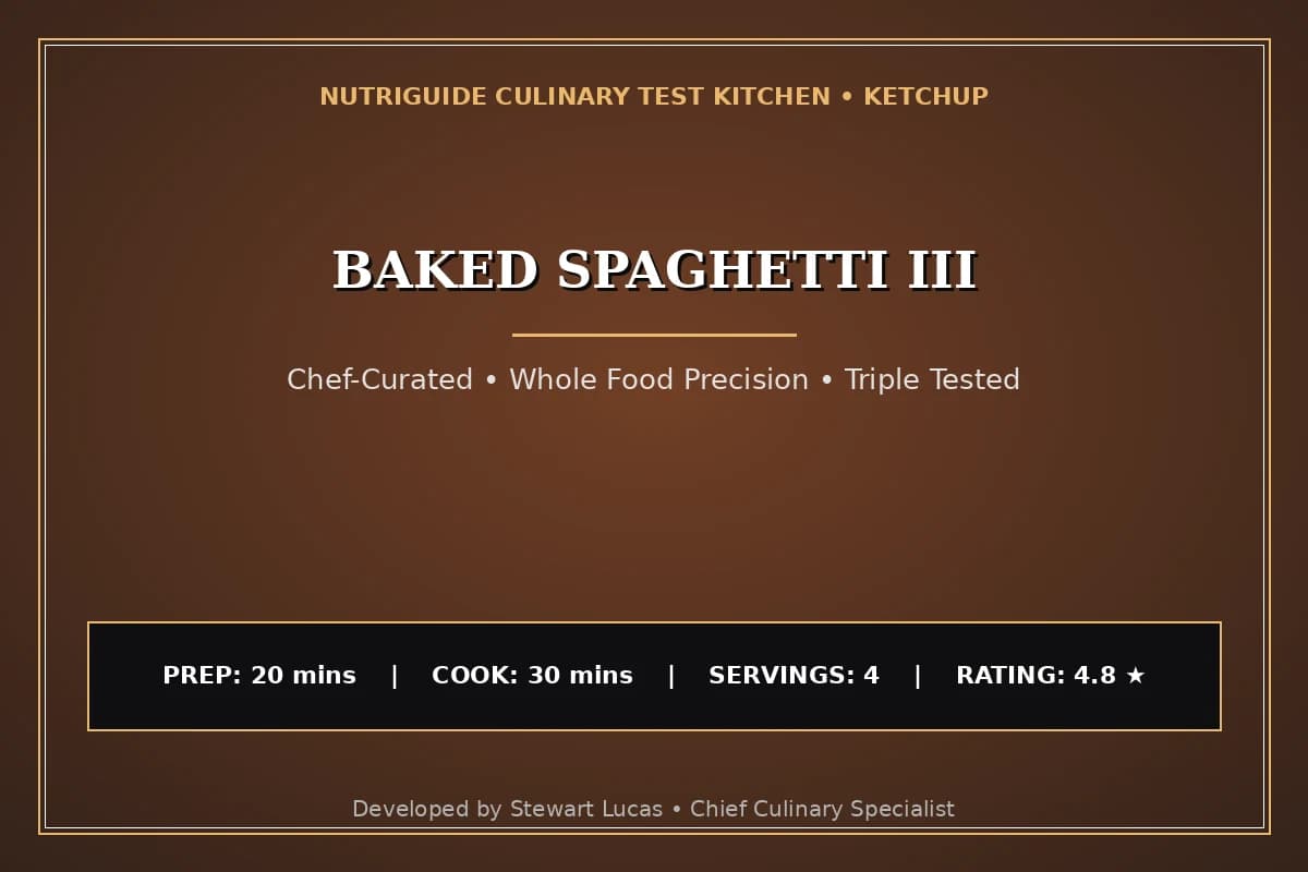 Baked Spaghetti Iii