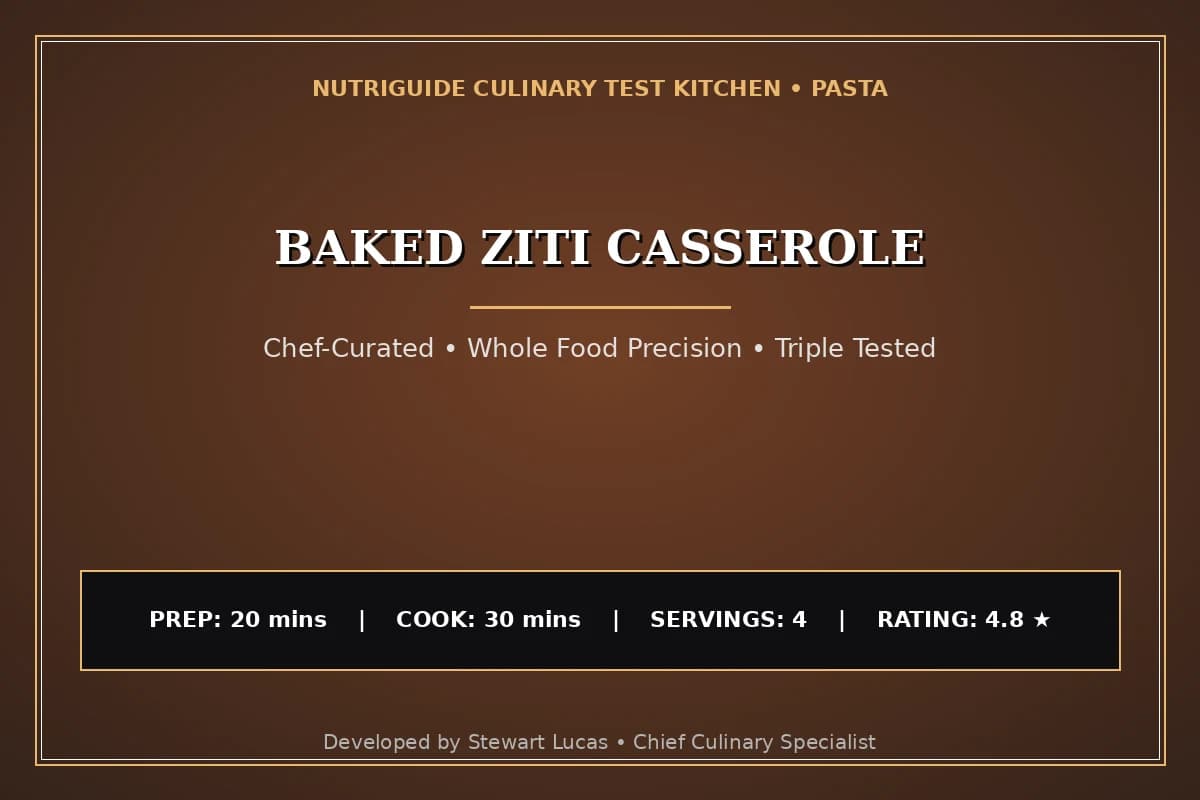 Baked Ziti Casserole