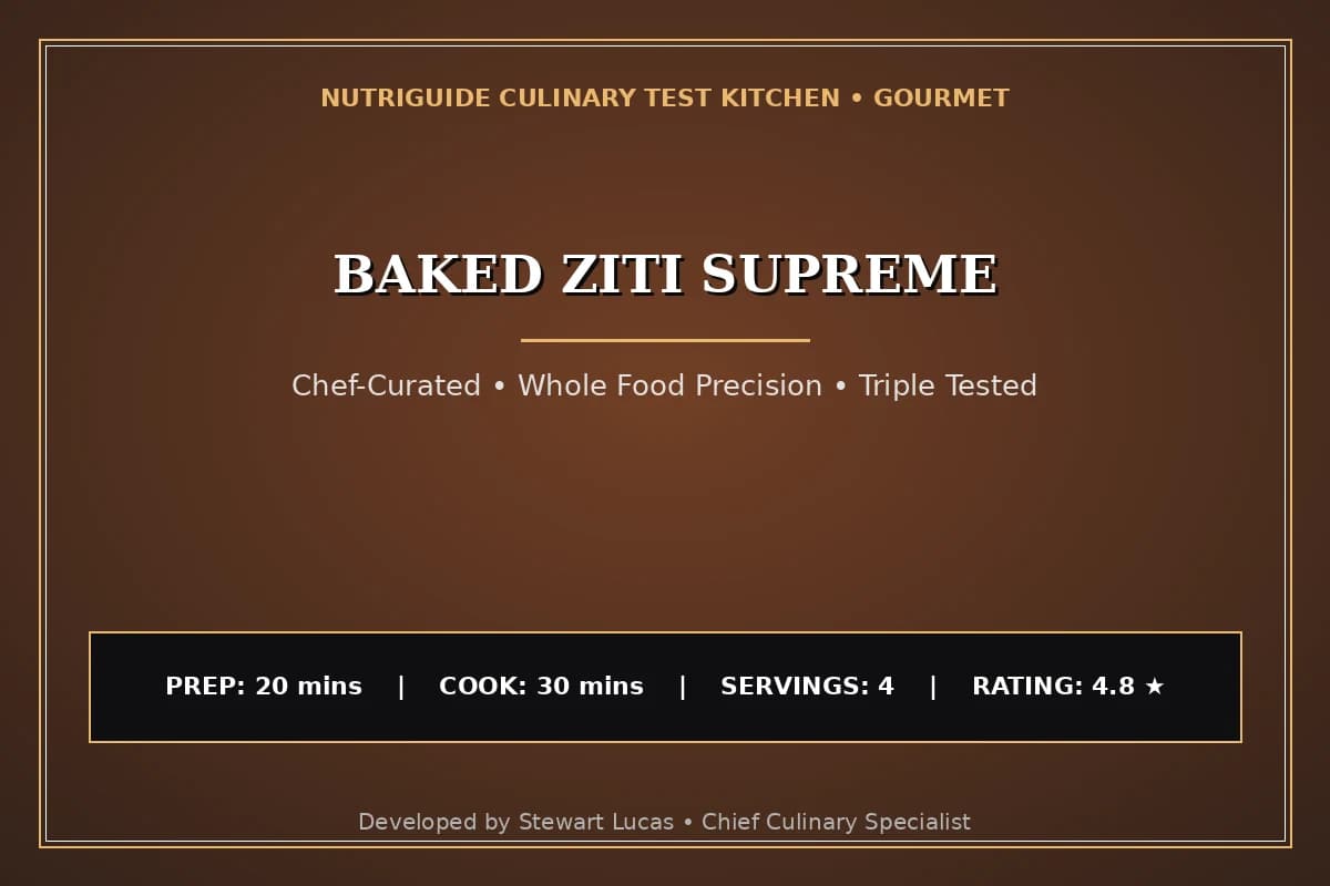 Baked Ziti Supreme