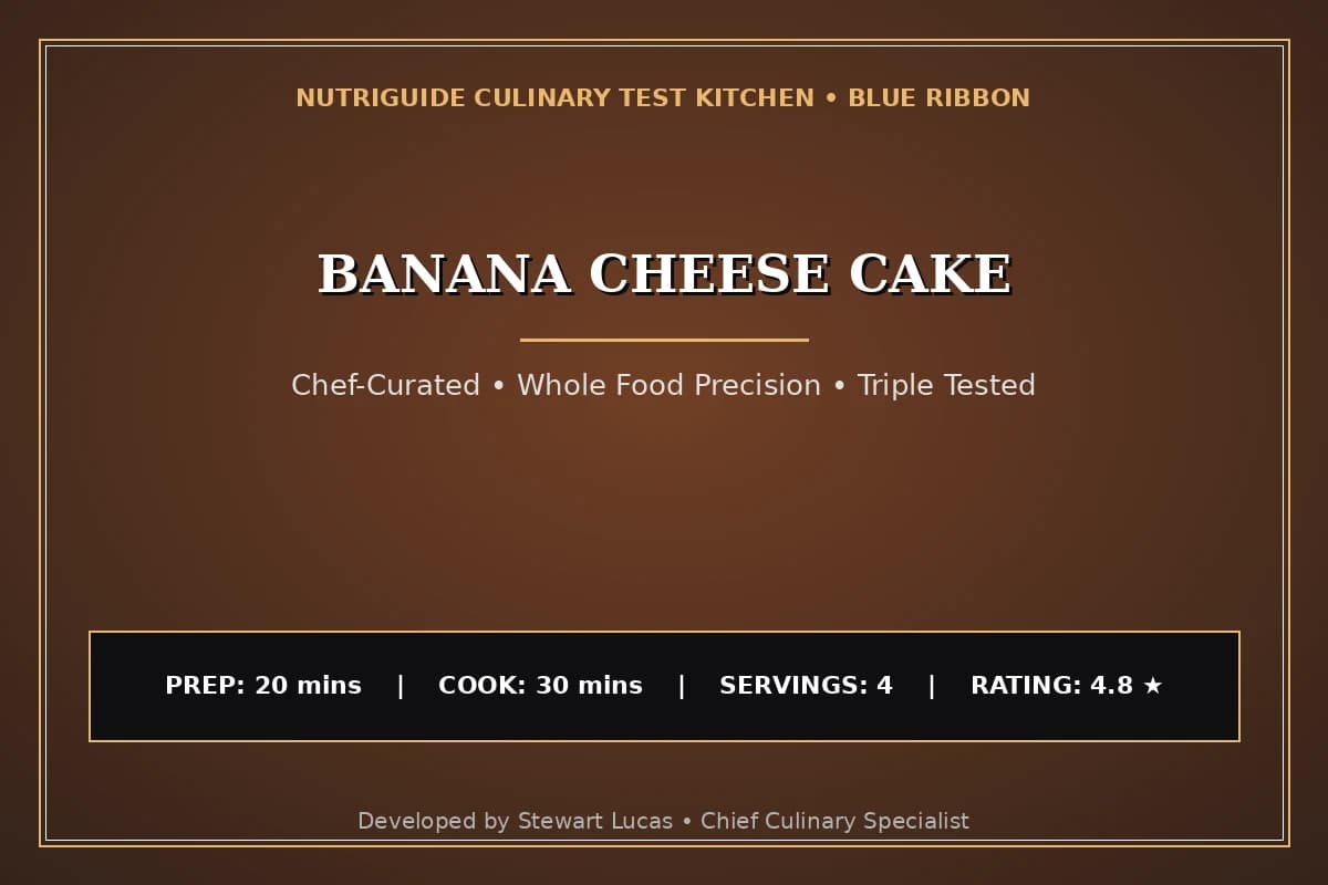 Banana Cheese Cake