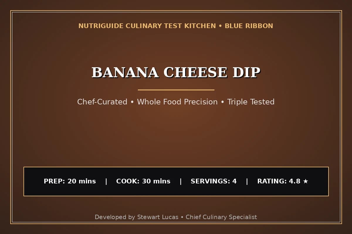 Banana Cheese Dip