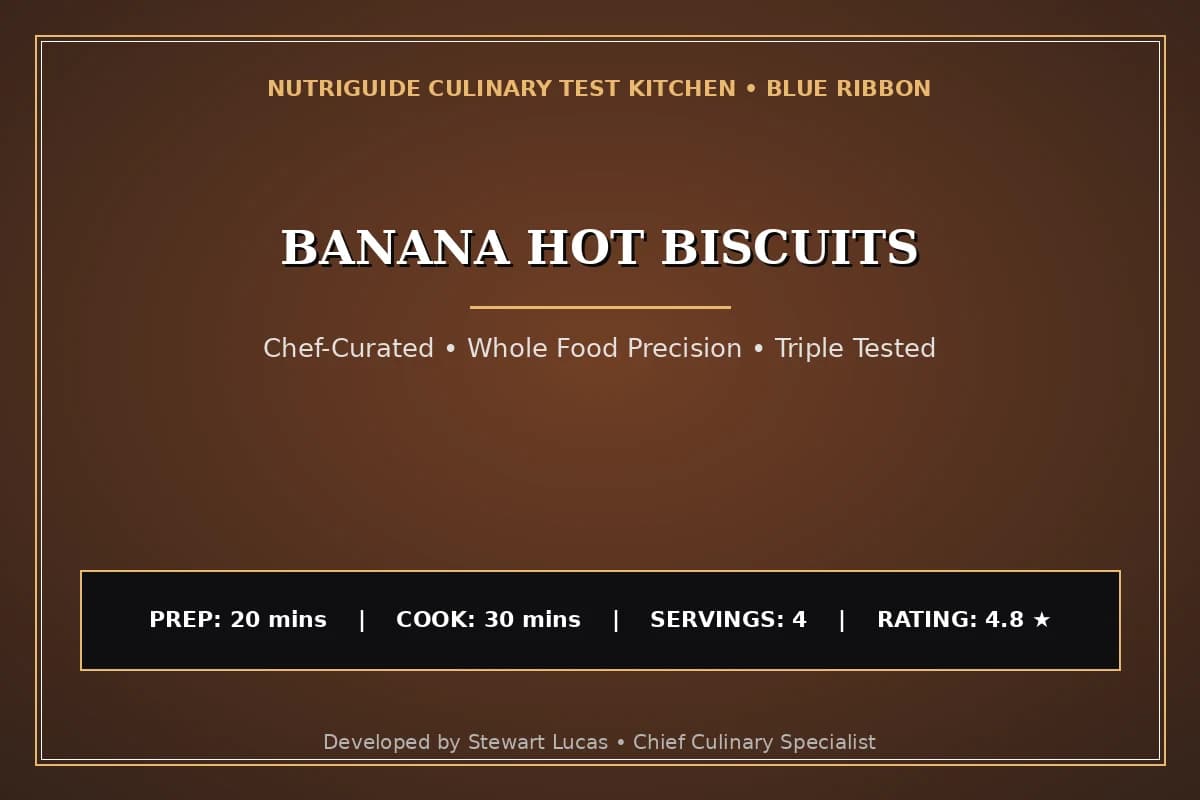 Banana Hot Biscuits