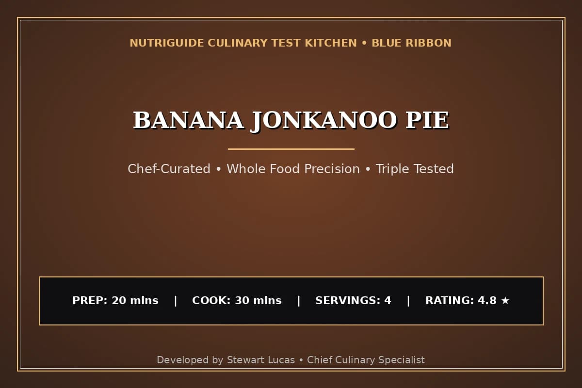 Banana Jonkanoo Pie
