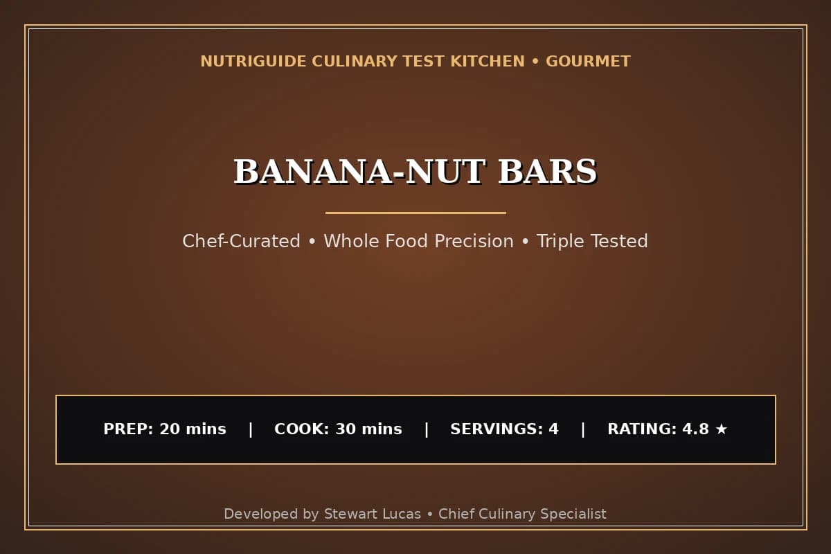 Banana-Nut Bars