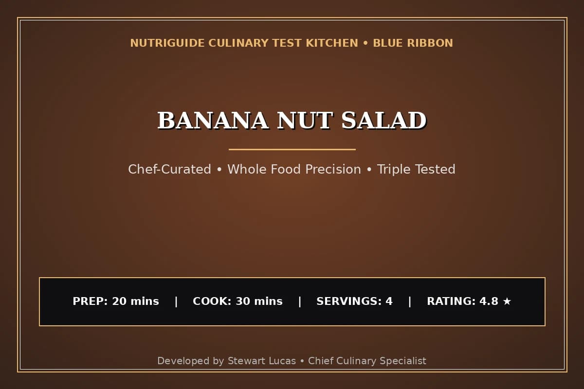 Banana Nut Salad