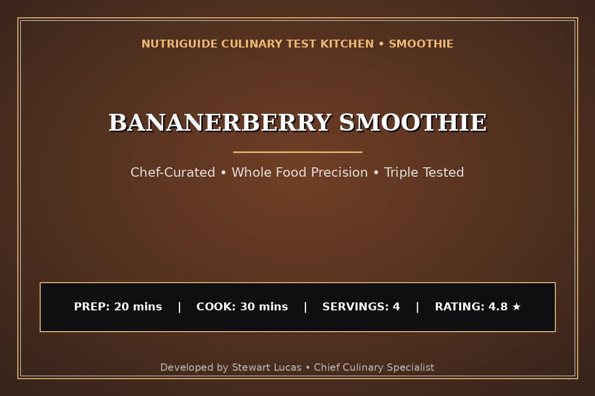 Bananerberry Smoothie