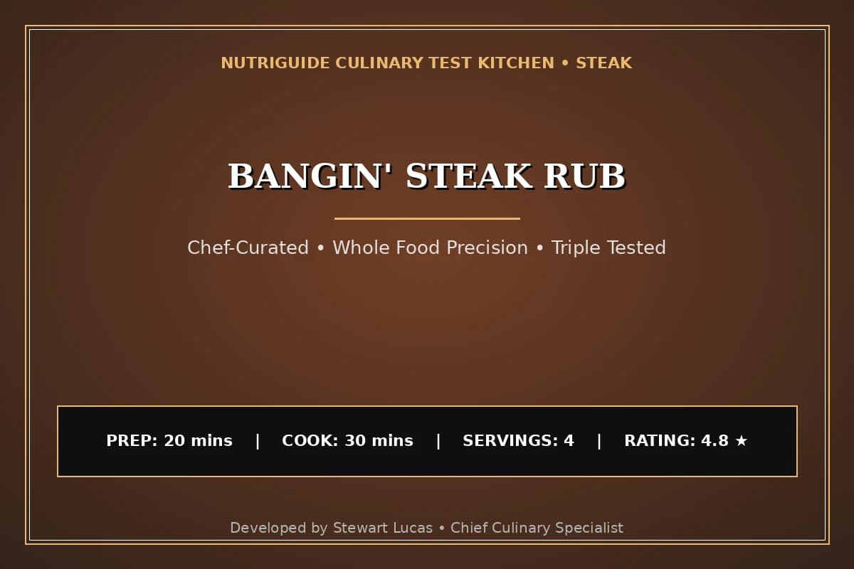 Bangin' Steak Rub