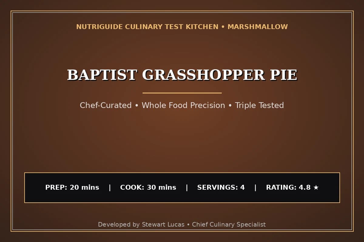 Baptist Grasshopper Pie