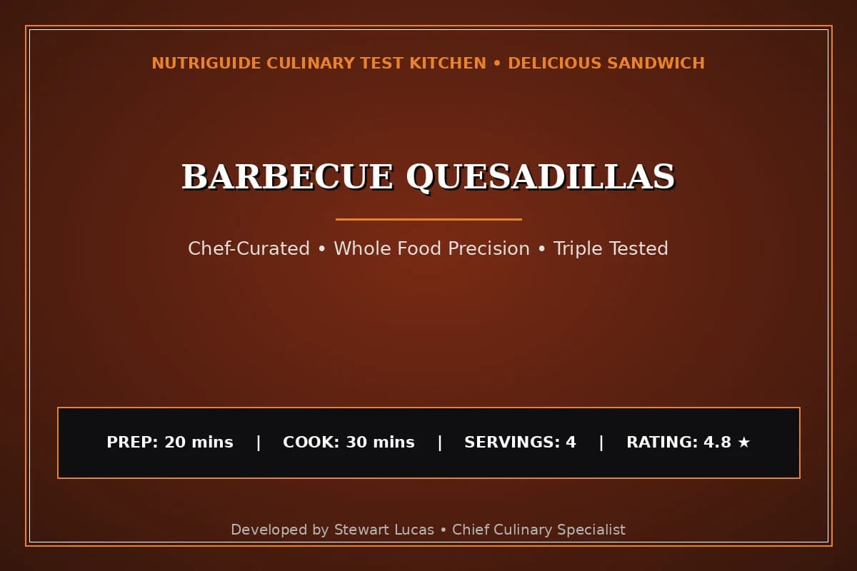 Barbecue Quesadillas