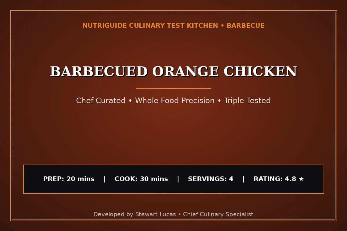 Barbecued Orange Chicken