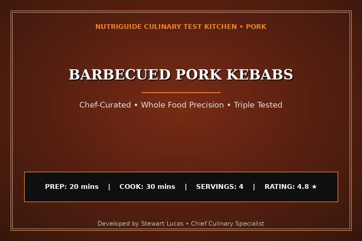 Barbecued Pork Kebabs