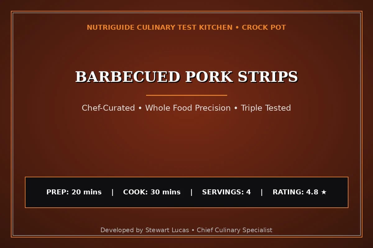 Barbecued Pork Strips