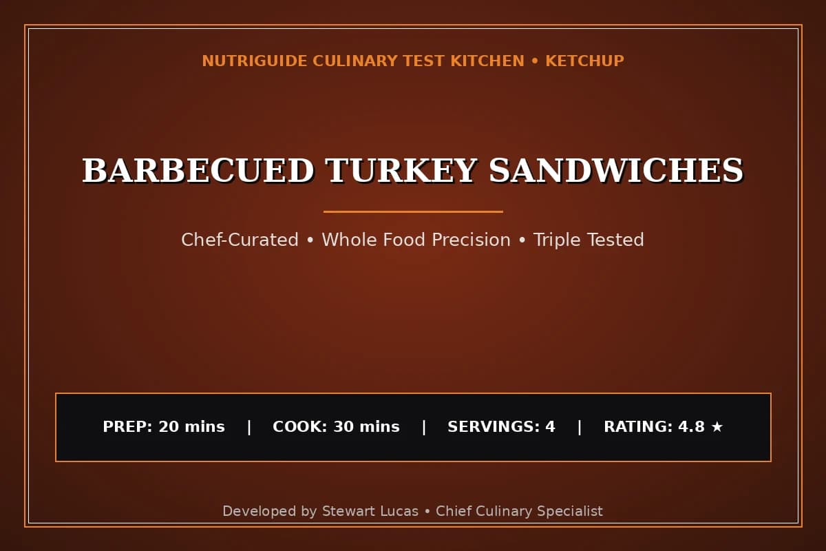 Barbecued Turkey Sandwiches