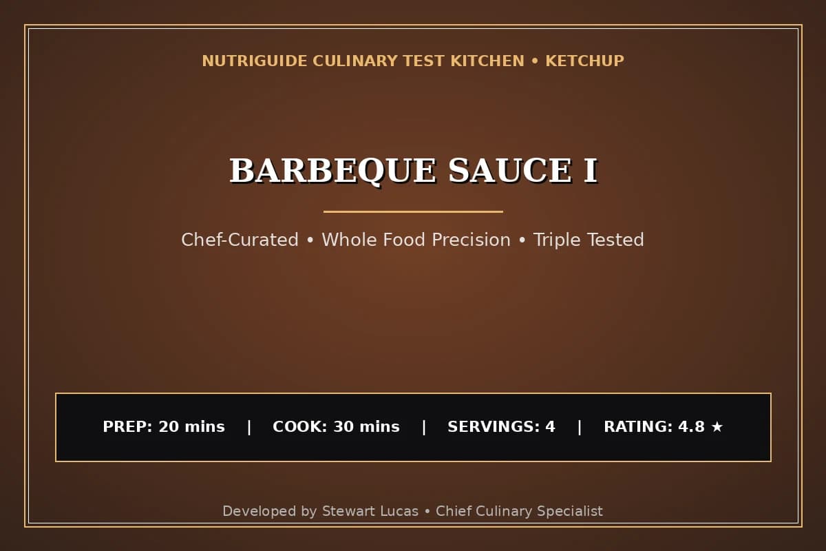 Barbeque Sauce I