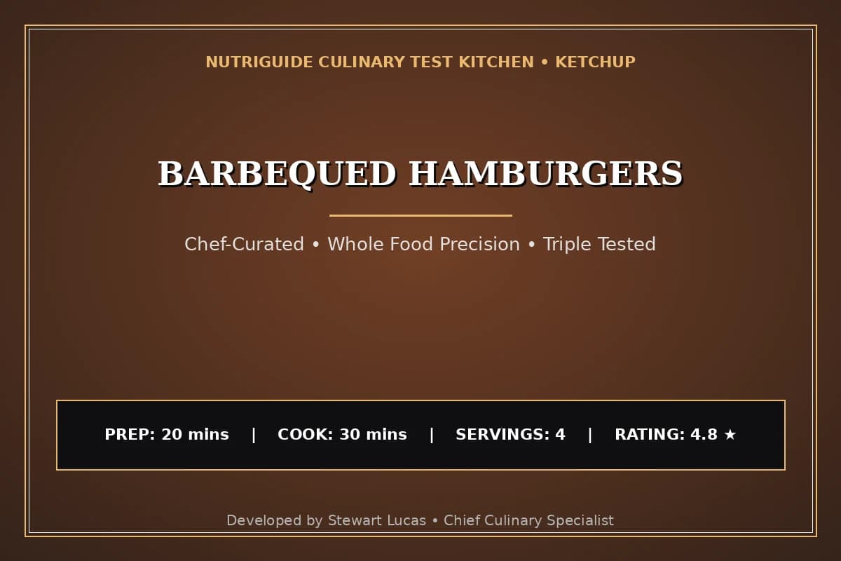 Barbequed Hamburgers