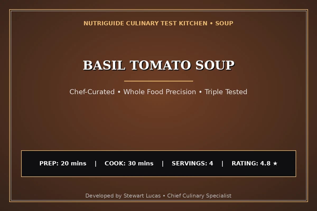 Basil Tomato Soup