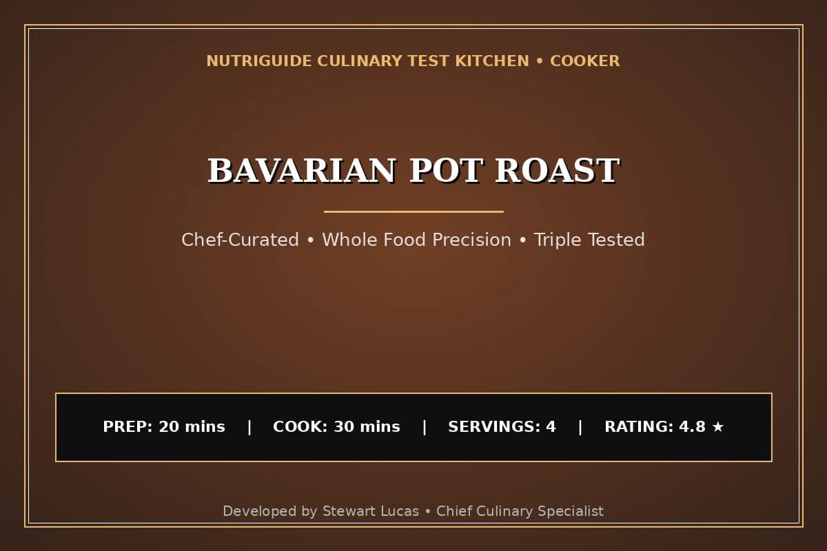Bavarian Pot Roast